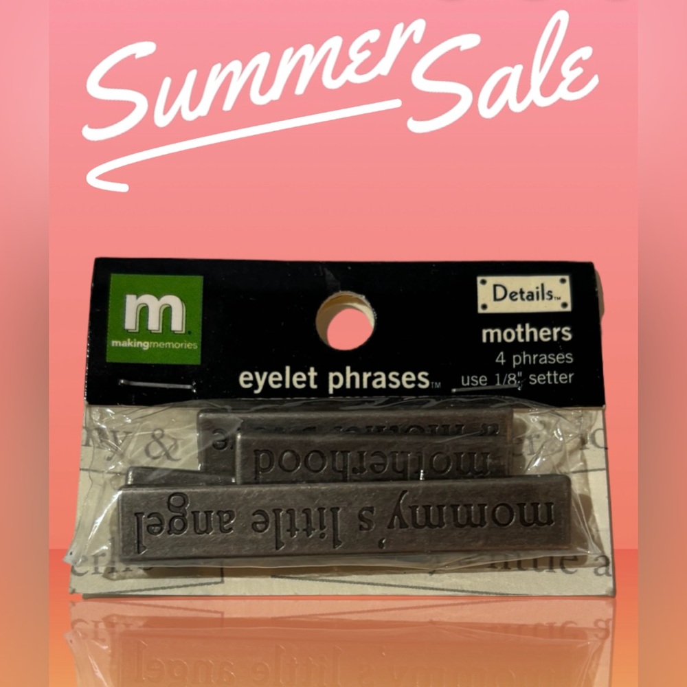 NEW Mothers Eyelet Phrases